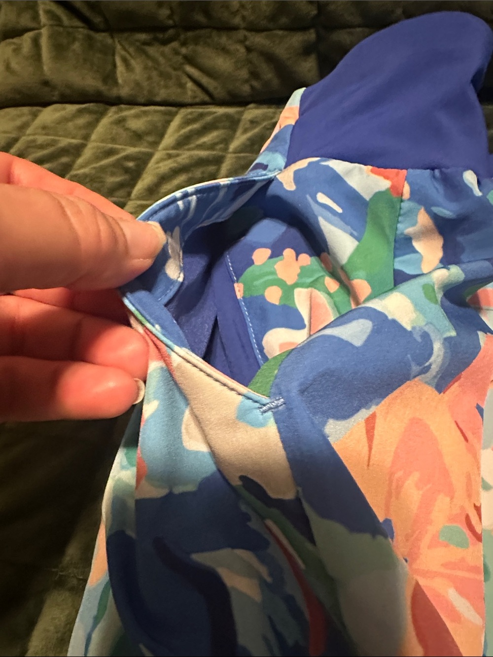 Walter Hagen Multicolor Floral Mini Skirt in Blue, Coral, Green - Picture 9 of 10